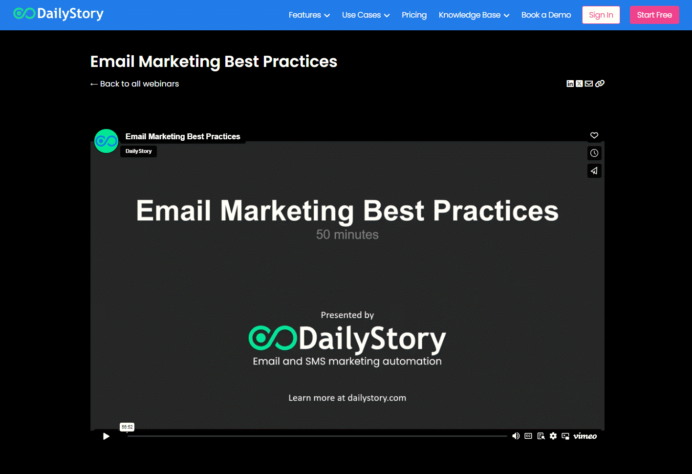 Email Best Practices Webinar